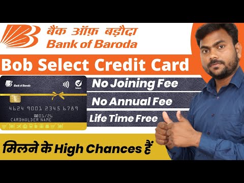 How to apply Bank of Baroda credit card lifetime फ्री online With V-KYC