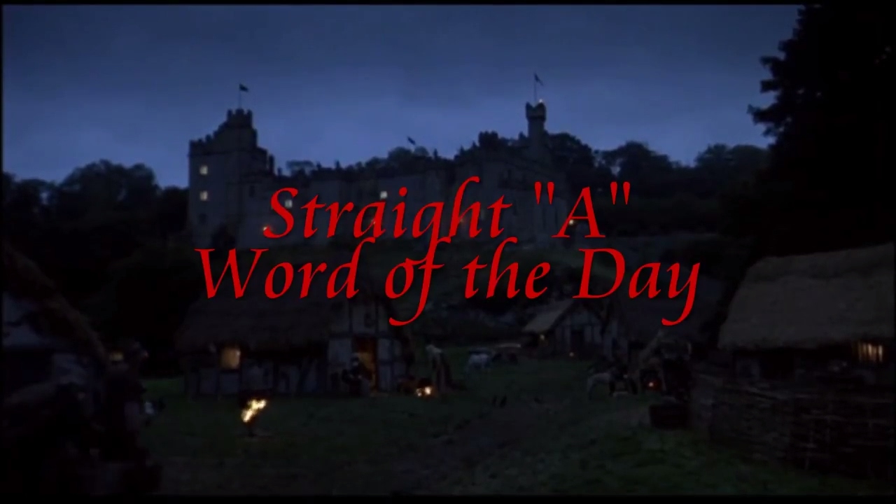 Straight "A" Vocab Learn Vocabulary from The Princess Bride Refuse