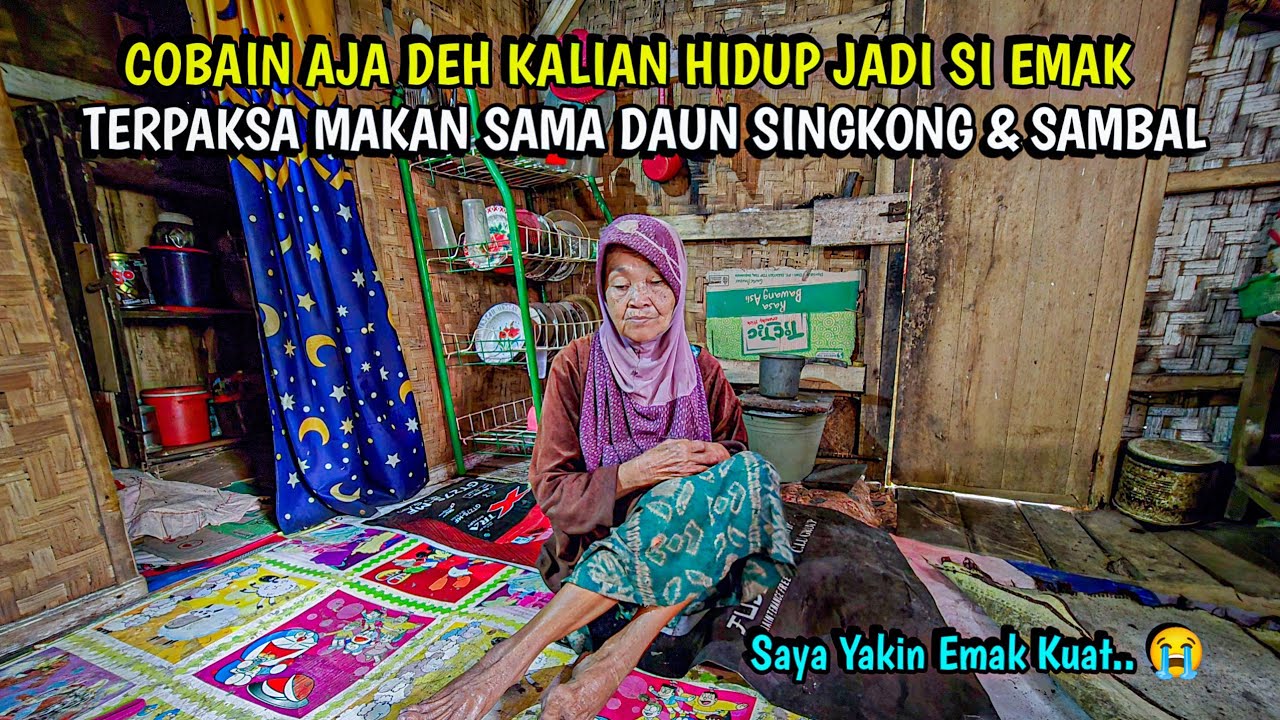 YA ALLAH EMAK.... 😭 BERJUANG HIDUP DI RUMAH KAYU, INI PELAJARAN HIDUP UNTUK KU YANG SANGAT BERHARGA 