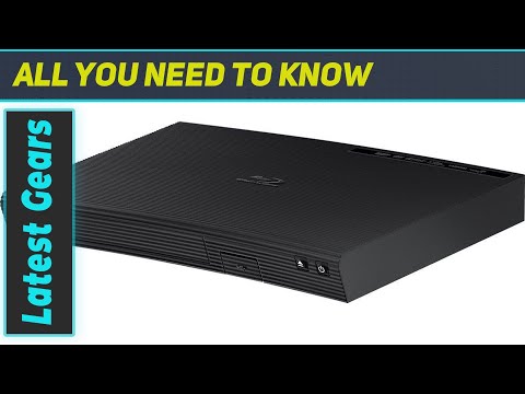 SAMSUNG BD-J5100 Curved Blu-Ray Player: Experience the Ultimate in Home Entertainment!