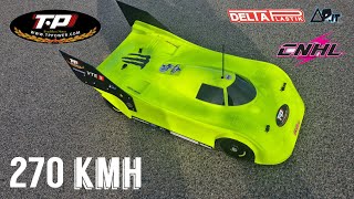 Hobao VTE2 270 km/h 168 mph 8S Speedrun