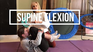 Supine flexion for cores strength