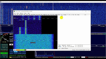 Decoding PI4 2m Beacon of DB0HRF with PI-RX, 27 December 2018, 2003 UTC