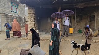 The voice of the sky, from the soft drizzle to the thunderstorm; Today the sky showed itself