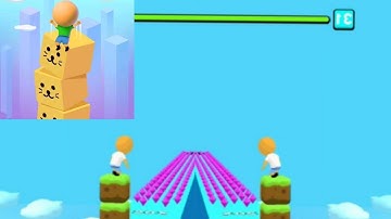 Cube Surfer Mix Levels 30-45 Walk through Game Android, ios Game play 🎮