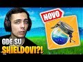 POTRAGA ZA SHIELDOVIMA U FORTNITE-u! *poludeo*