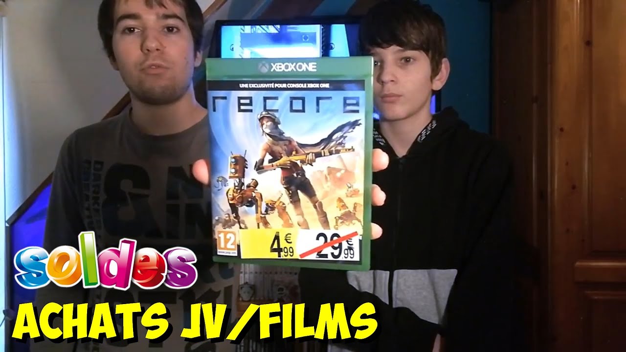 BILAN SOLDES HIVER 2018 (JEUX VIDÉO, FILMS)