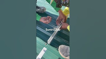 installation of solar mounting kits solar panels L foot Solar panel railing
