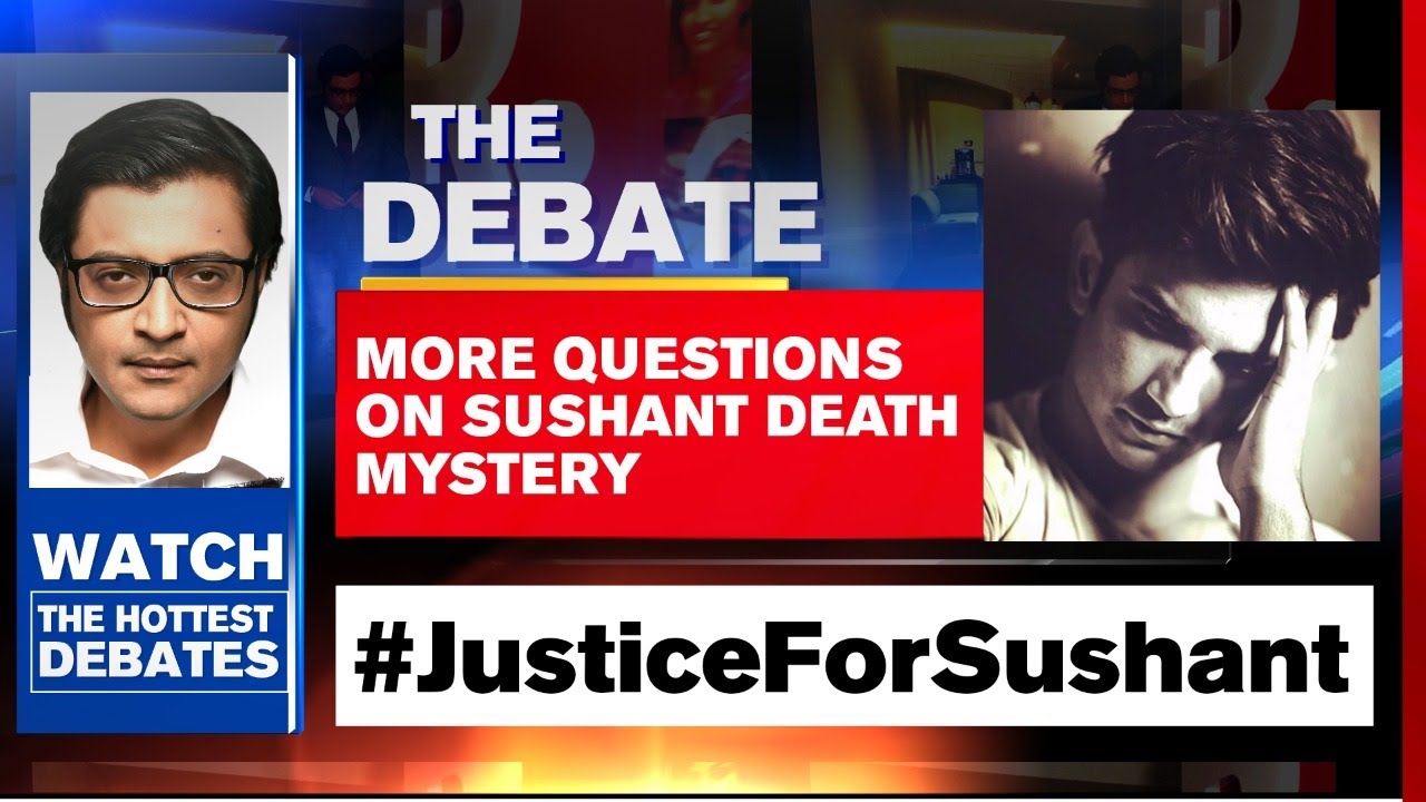 Justice For Sushant: Demand For CBI Probe Grows | The Debate With Arnab Goswami