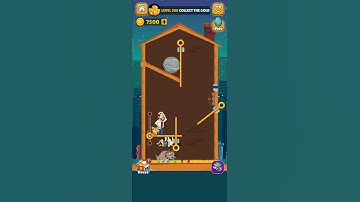 Home Pin - How To Loot? - Pull Pin Puzzle Level 206 Walkthrough