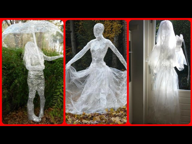 How to Make a Simple Chicken Wire Ghost 