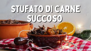 STUFATO di carne SUCCOSO, saporitissimo ed economico | Cottura lenta (SLOW COOKER) screenshot 2