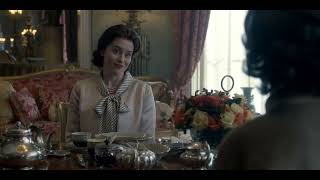 Jackie Kennedy meets with Queen Elizabeth | The Crown (Netflix) 2x08