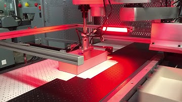 YAMAHA positioning device on rigid box making machine