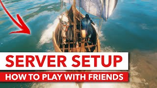 Valheim Server Setup Guide: Local, Dedicated & Rented   Port Forwarding - How to play with Friends!