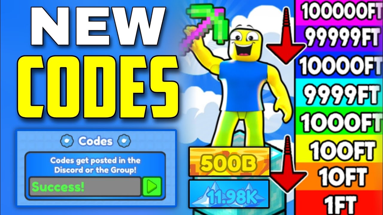 Block Mine Codes - Roblox November 2023 