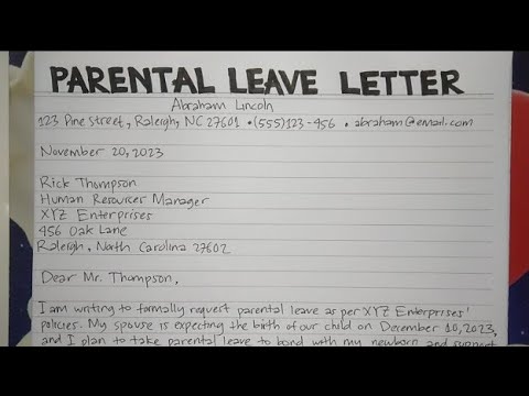 Crafting A Comprehensive Parental Leave 2024