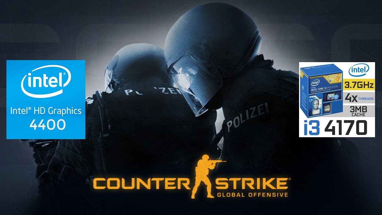 Counter Strike : Global Offensive | I3 4170 | Intel HD Graphics 4400 | 8GB  RAM | 720P | - YouTube