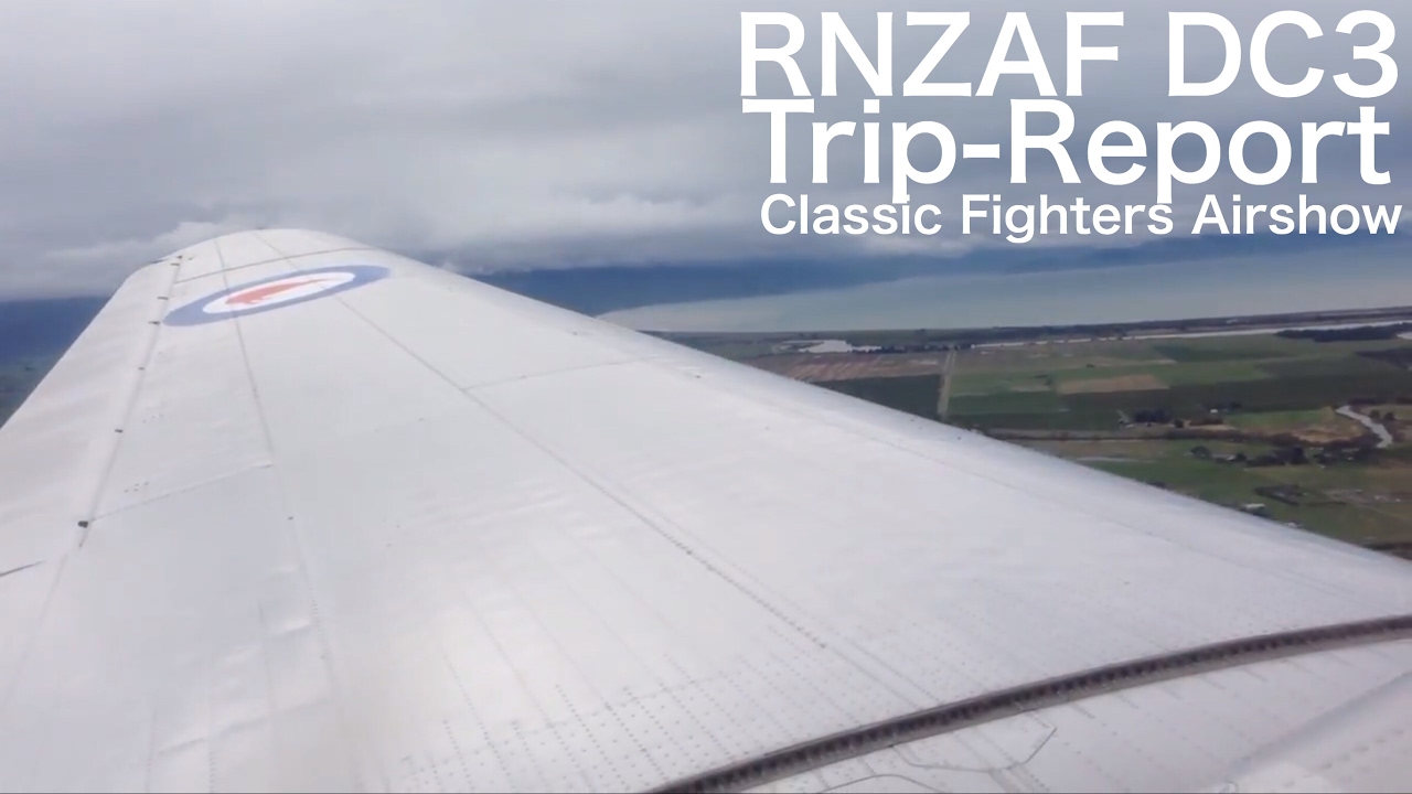 RARE | RNZAF DC3 | Inflight Experience | Blenheim Loop | Classics ...
