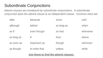Grammar 8.5 Adverb Clauses - Google Slides