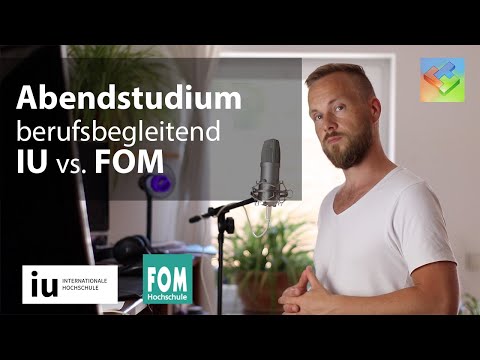 Berufsbegleitend studieren: IU vs. FOM – Abendstudium, Wochenendstudium & Fernstudium kombiniert