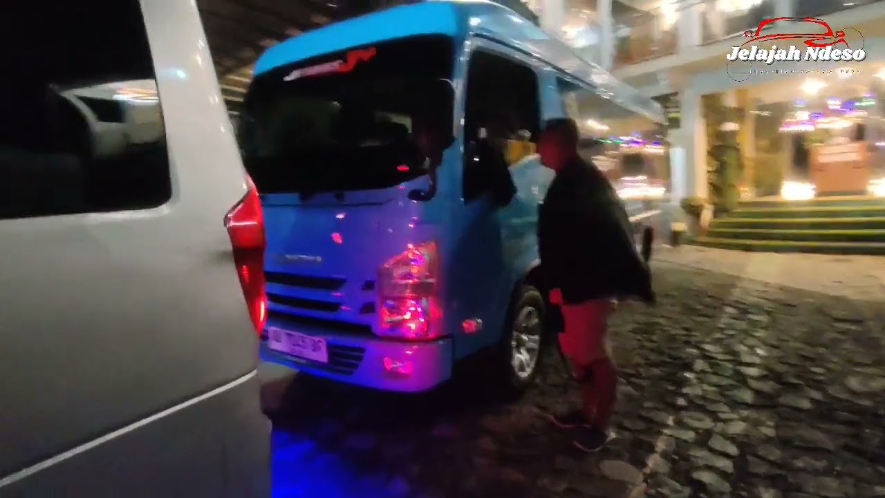 Trip Stut Dieng Sunrise ELF GIGA  EURO 4 Duet ELF NKR LONG, ketinggalan terus di tanjakan