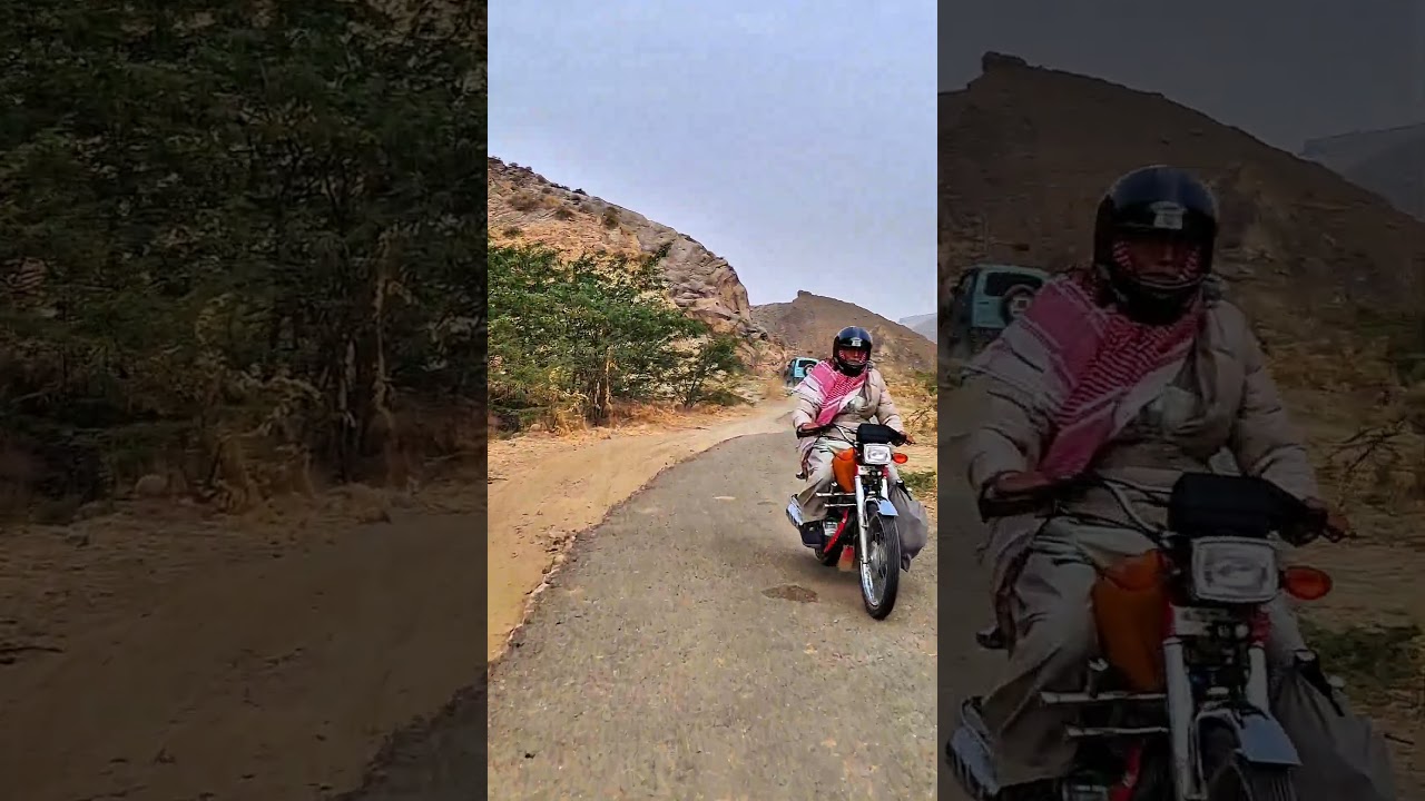 way to Lakha. small town in side Koh suleman dgkhan. 