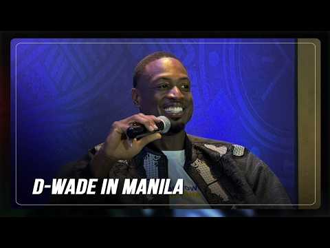 FULL: Dwyane Wade on first visit to PH, connecting with Pinoy fans | ABS-CBN News