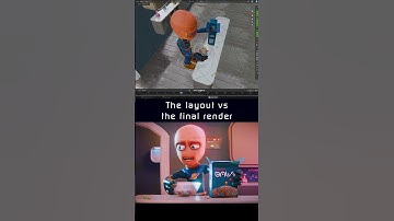 Blender Layout vs Final Render