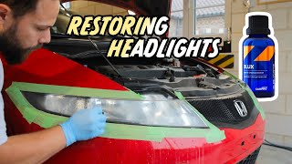 Restoring Faded & Yellowed Headlights