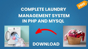 Laundry Management System in PHP and MySQL with Free Source Code