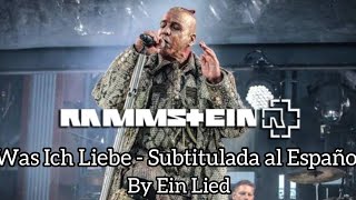 Rammstein - Was Ich Liebe Subtitulada al Español HD