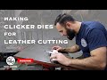 Making CLICKER DIES for LEATHER CUTTING by BAD&G CUSTOMS