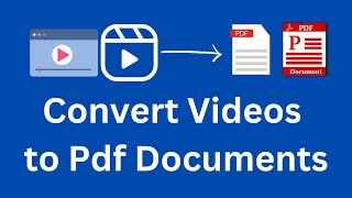 Convert Video to Pdf Android app tutorial screenshot 4