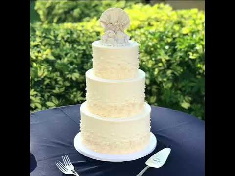 How to cover a cake with fondant & simple decoration with sugar pearls 