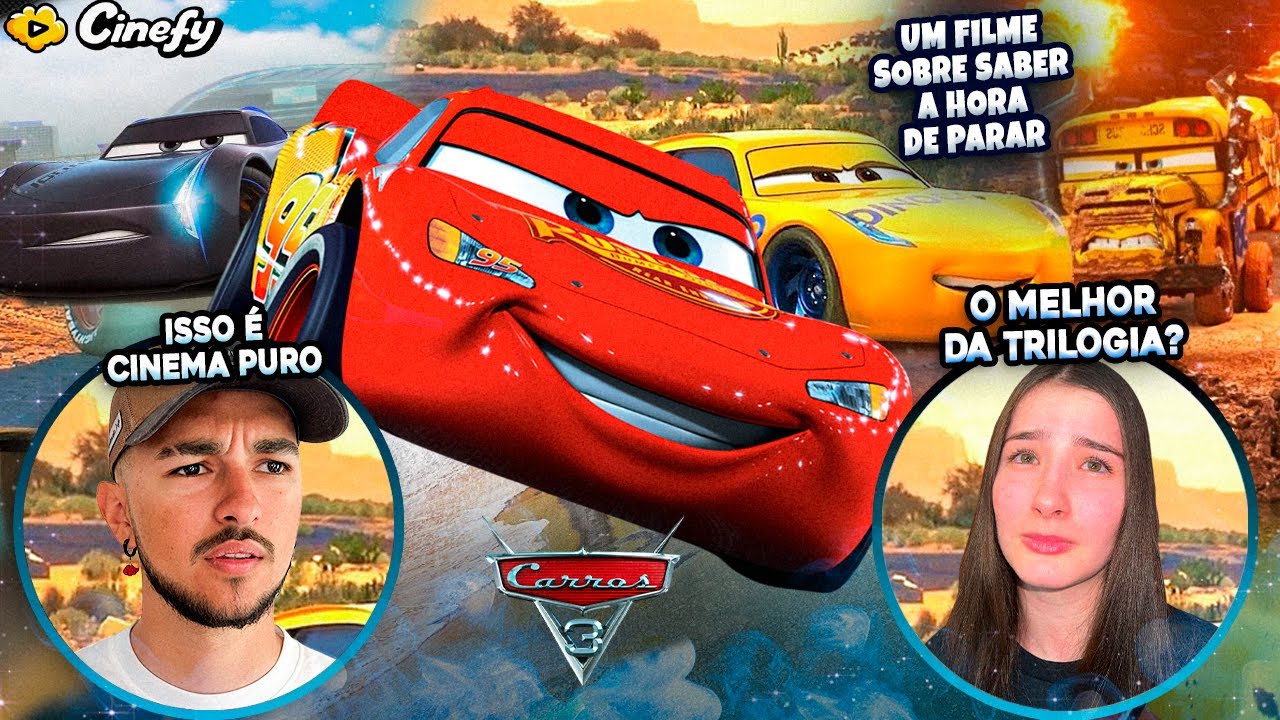 Relâmpago Marquinhos é o CR7 dos Carros... Carros 3 é CINEMA