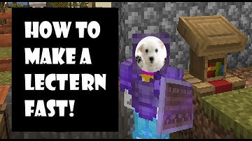 How to make a lectern in minecraft 1 18