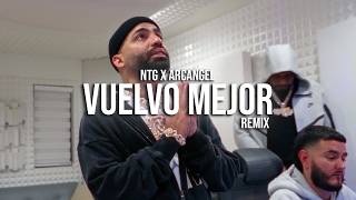 NTG, Arcangel - Vuelvo Mejor Remix (Official Visualizer)