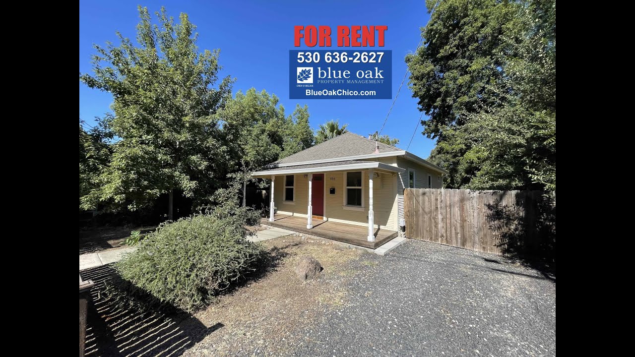 Chico Homes for Rent 2 bed 1 bath 956 Humboldt Ave YouTube