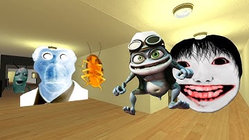 POV YOSHIE CRAZY FROG COCKROACH AND ALL BOTS GMOD #gmod #nextbots