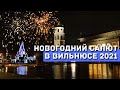 Новогодний салют в Вильнюсе! С Новым 2021 годом! Naujųjų Metų Fejerverkas Vilniuje! ❄