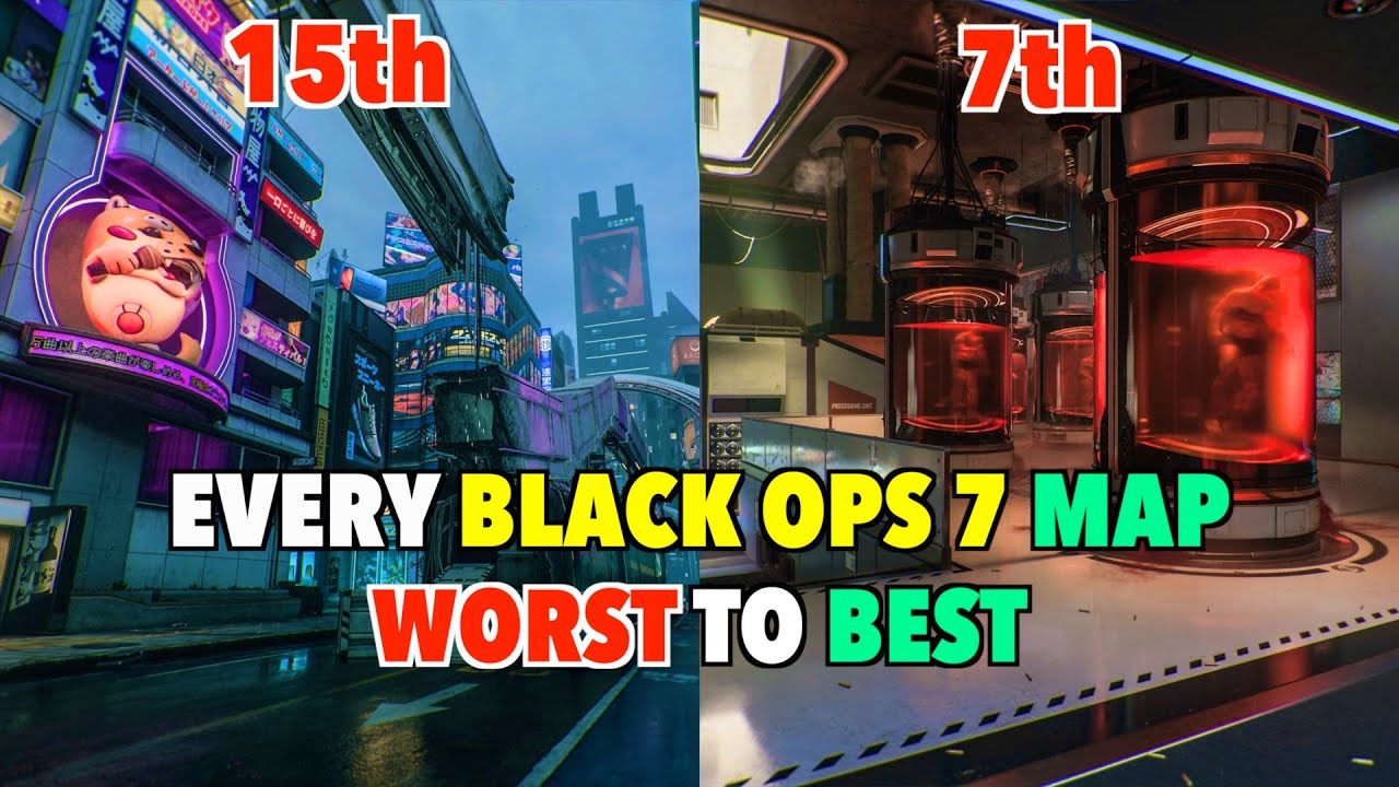 Ops 7 Ranking Ranking Every Black Ops 7 Map Worst to Best - YouTube