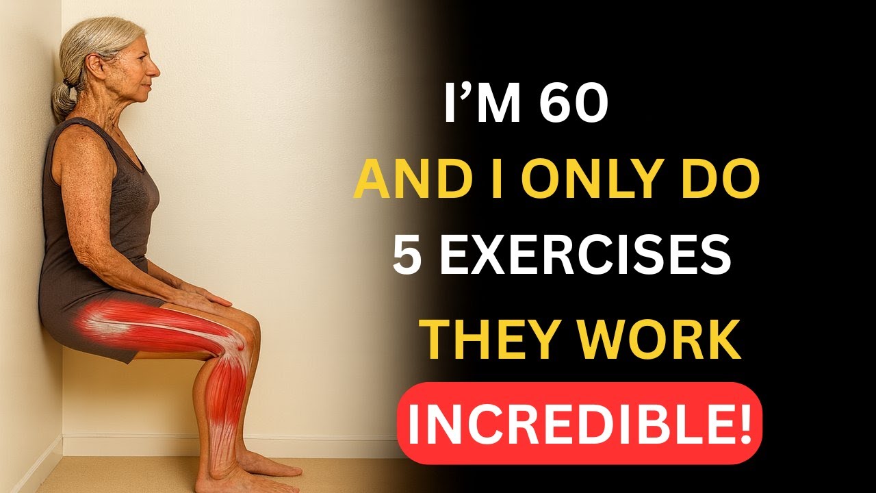 5 Simple Exercises that STOP Muscle Loss After 50 - YouTube