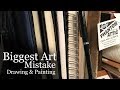 Biggest Art Mistake in Drawing & Painting #biggestartmistake