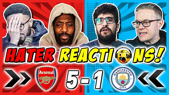 ARSENAL RIVALS & HATERS DEVASTATED 😫 REACTION TO ARSENAL 5-1 MAN CITY | PREMIER LEAGUE