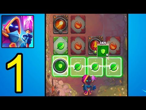SUPER SPELL HEROES - Gameplay Walkthrough Part 1 - New GAME - (iOS, Android)