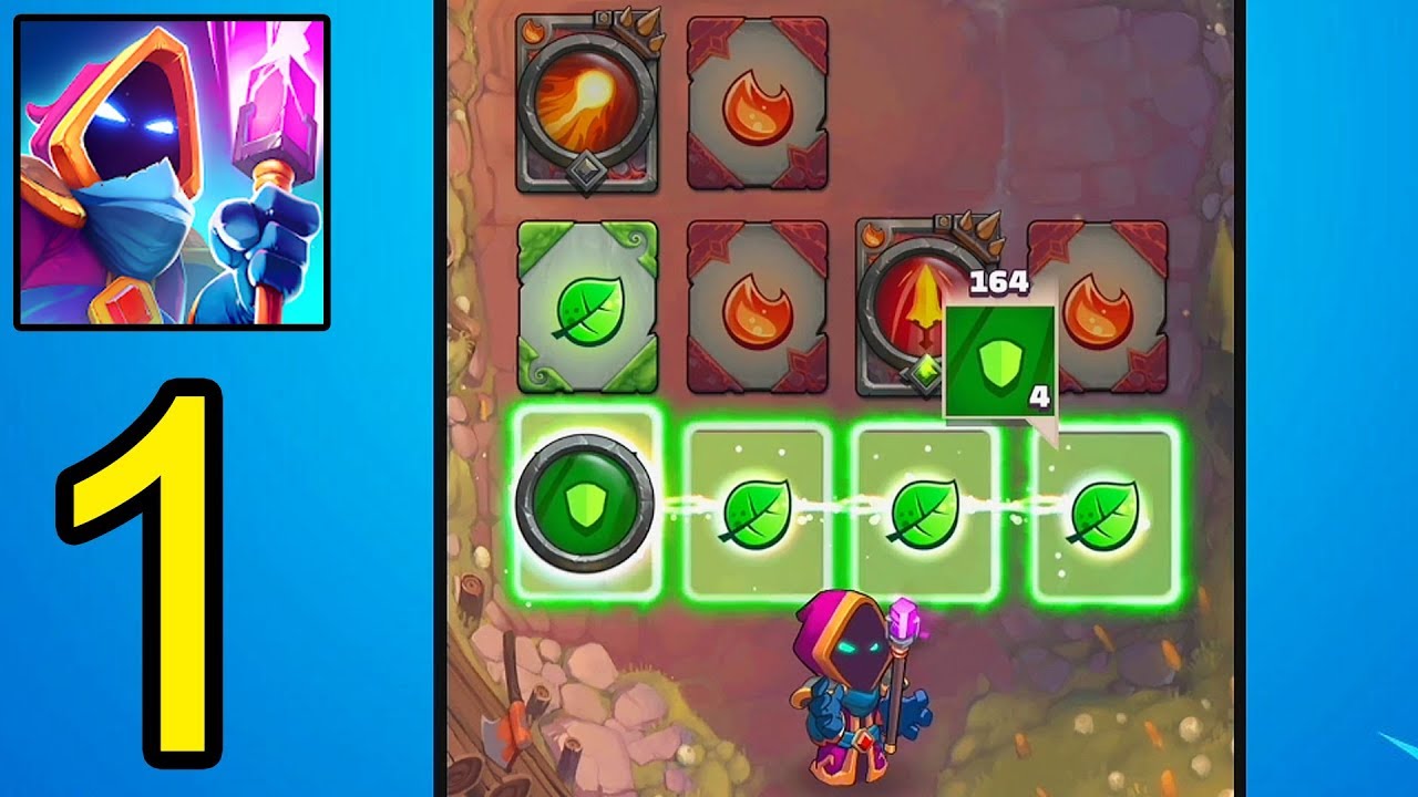 SUPER SPELL HEROES - Gameplay Walkthrough Part 1 - New GAME - (iOS, Android)