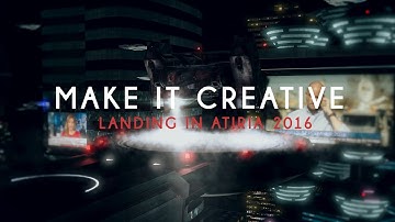 Landing in Atiria | Sci-Fi Spaceship Model | After Effects + Element 3D