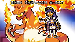 Pokémon Sword & Shield - Battle! Champion Leon [8bit]