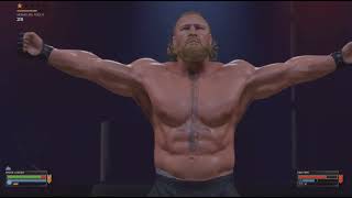WWE 2K26: RAW UNDERGROUND: BROCK LESNAR VS OBA FEMI #WWE2K26 #WWE #PS5